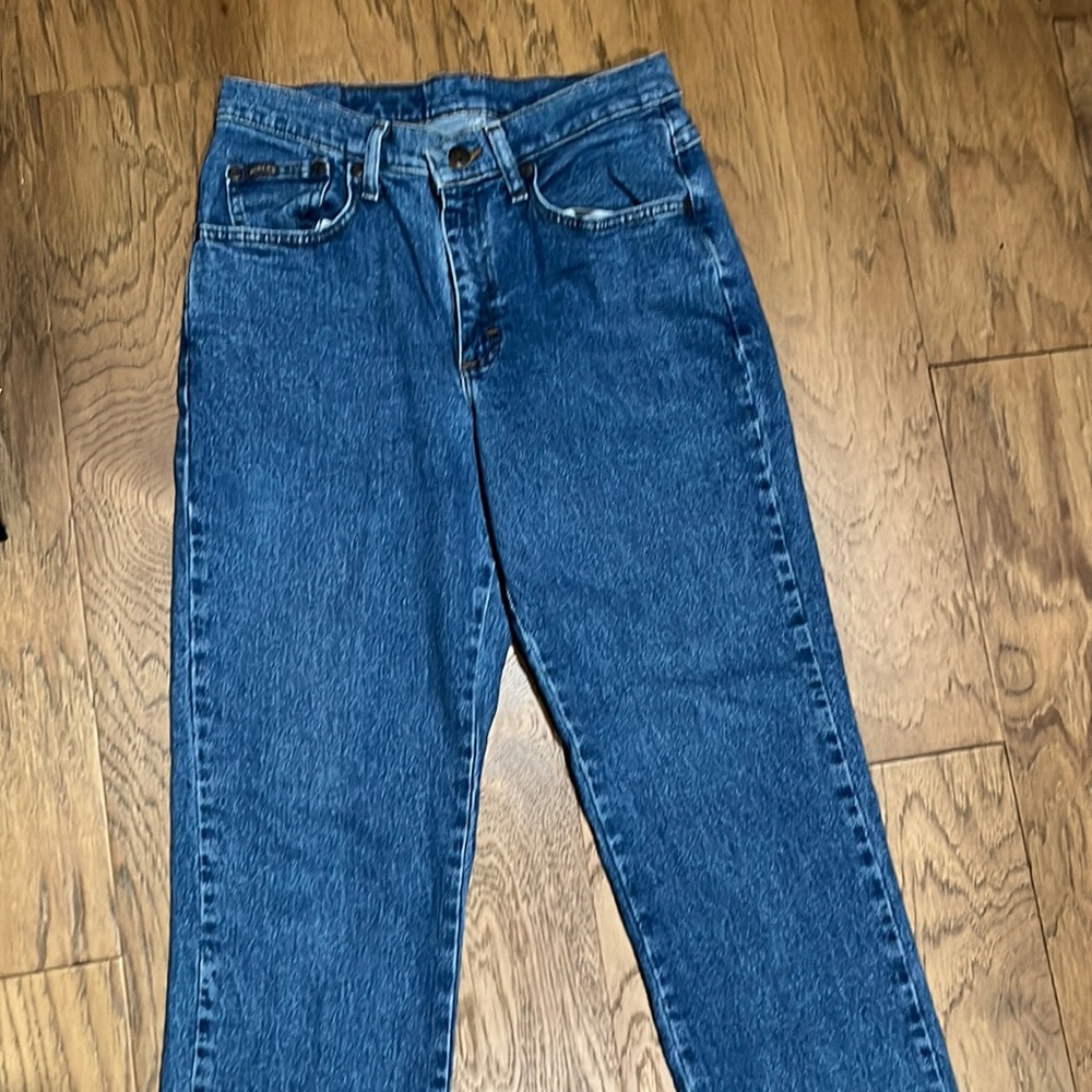 Womens denim rider jeans